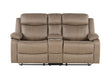 U6026 Brown Console Rec Ls - Golden Home Furniture (Columbus, OH) - Multi Location