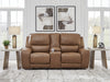 DeepWakes Power Reclining Loveseat with Console - Golden Home Furniture (Columbus, OH) - Multi Location