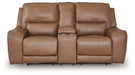DeepWakes Power Reclining Loveseat with Console - Golden Home Furniture (Columbus, OH) - Multi Location