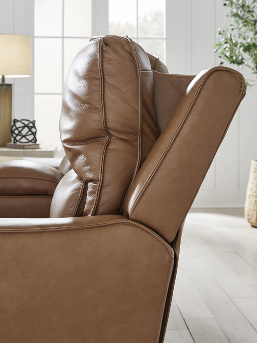 DeepWakes Power Reclining Loveseat with Console - Golden Home Furniture (Columbus, OH) - Multi Location