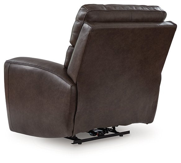 Crossplex Power Recliner - Golden Home Furniture (Columbus, OH) - Multi Location