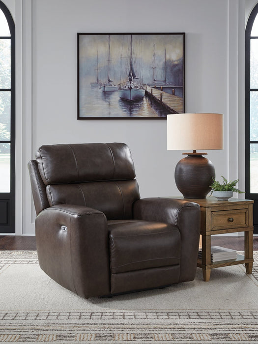 Crossplex Power Recliner - Golden Home Furniture (Columbus, OH) - Multi Location