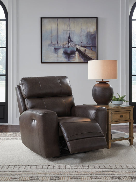 Crossplex Power Recliner - Golden Home Furniture (Columbus, OH) - Multi Location