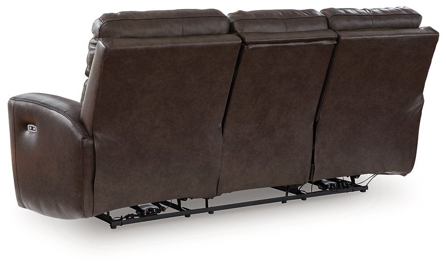 Crossplex Power Reclining Sofa - Golden Home Furniture (Columbus, OH) - Multi Location