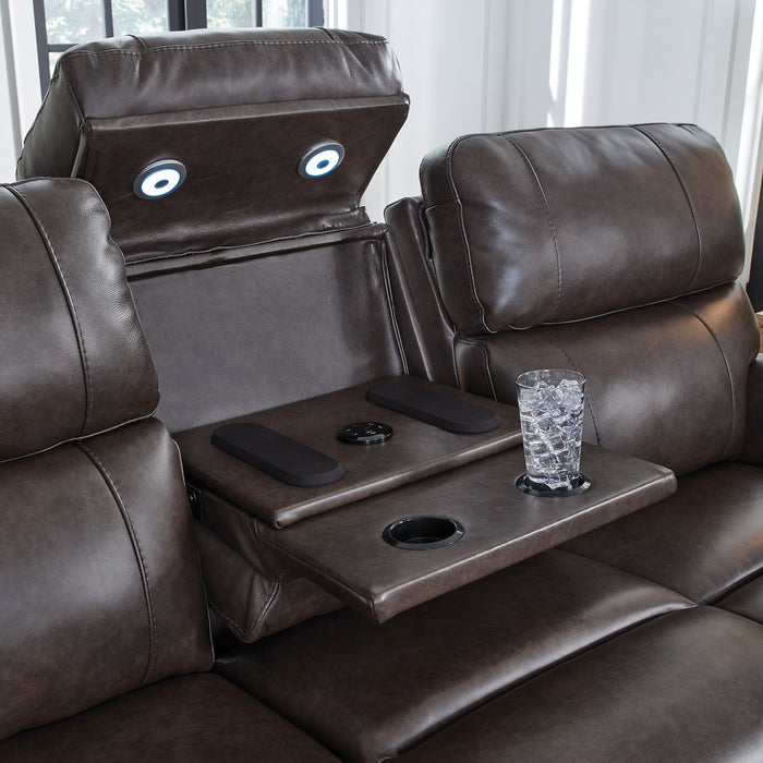 Crossplex Power Reclining Sofa - Golden Home Furniture (Columbus, OH) - Multi Location