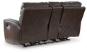Crossplex Power Reclining Loveseat with Console - Golden Home Furniture (Columbus, OH) - Multi Location