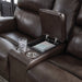 Crossplex Power Reclining Loveseat with Console - Golden Home Furniture (Columbus, OH) - Multi Location