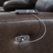 Crossplex Power Reclining Loveseat with Console - Golden Home Furniture (Columbus, OH) - Multi Location
