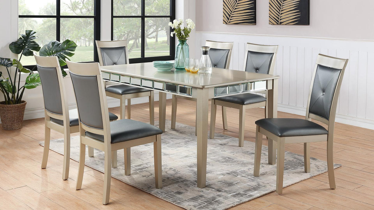 Breeland TABLE & 6 CHAIRS - D302-7