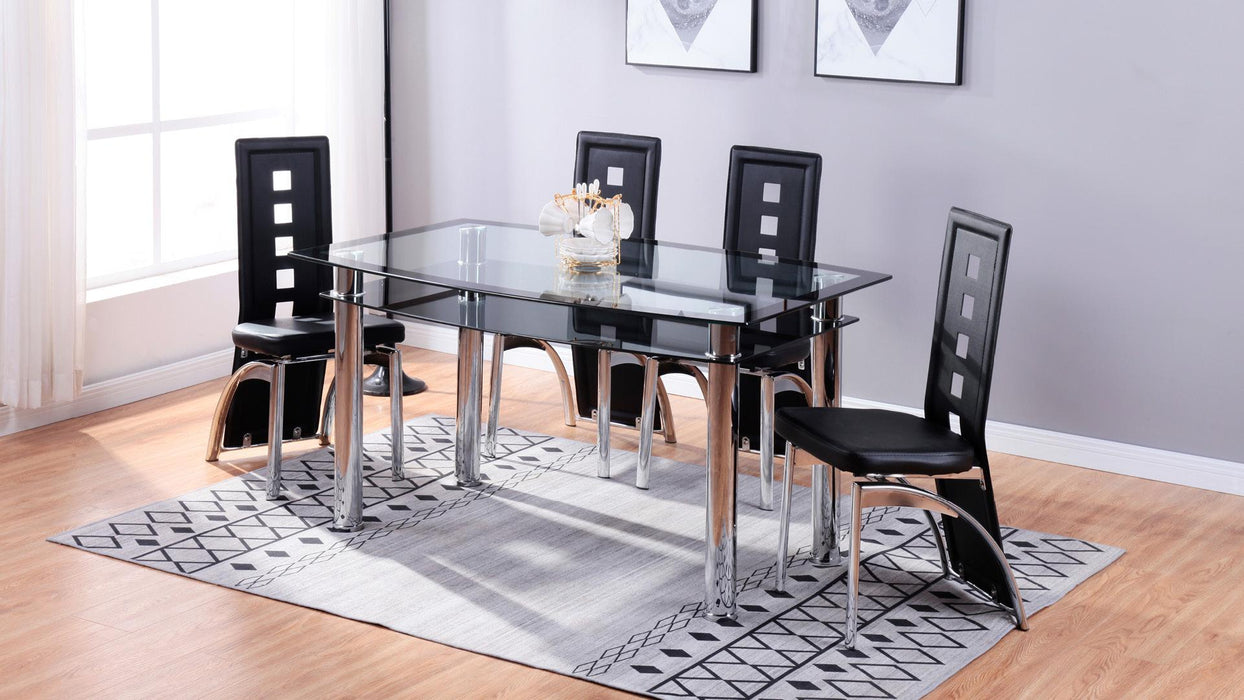 Bliss TABLE & 4 CHAIRS - D316