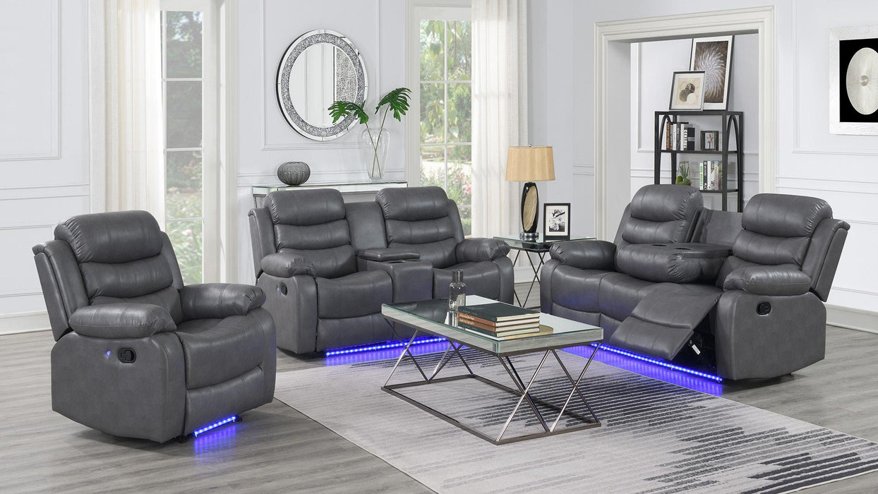 Alyssa MOTION LED LOVESEAT - U156-L