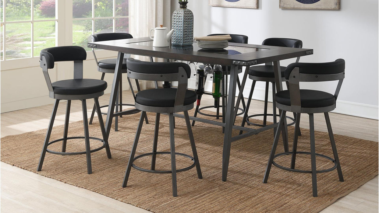 Emma GRAY PUB STOOLS - D208-GRY