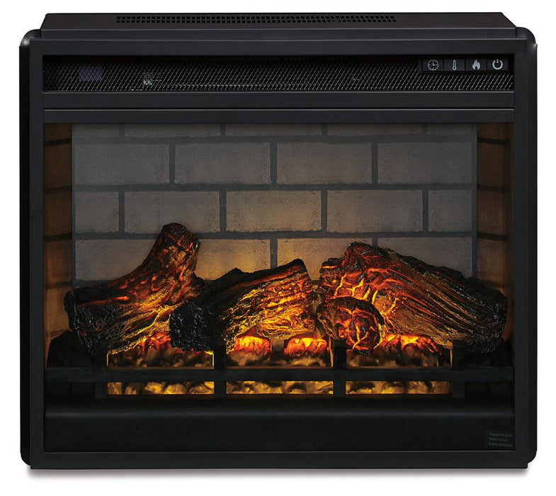 Entertainment Accessories Electric Infrared Fireplace Insert - Golden Home Furniture 