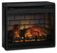Entertainment Accessories Electric Infrared Fireplace Insert - Golden Home Furniture 