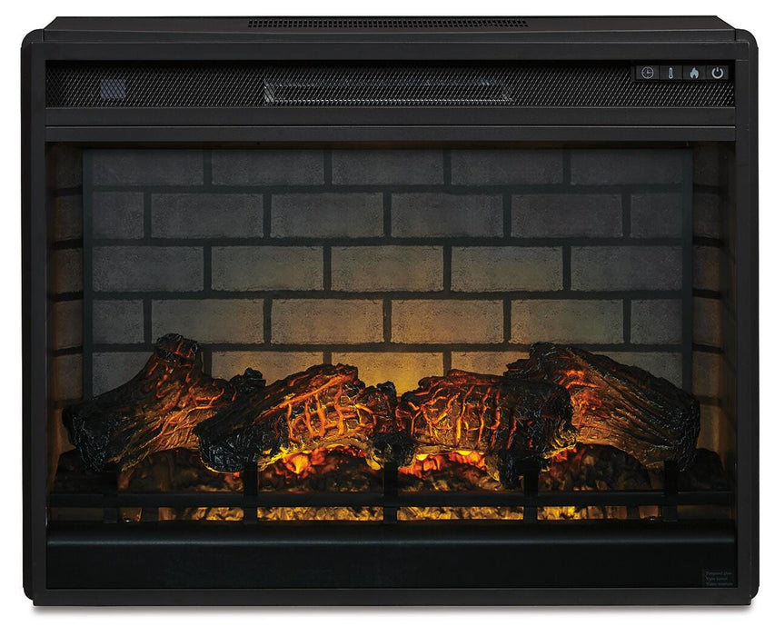 Entertainment Accessories Electric Infrared Fireplace Insert - Golden Home Furniture 