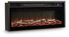 Zadilyn 72" TV Stand with Electric Fireplace - Golden Home Furniture 