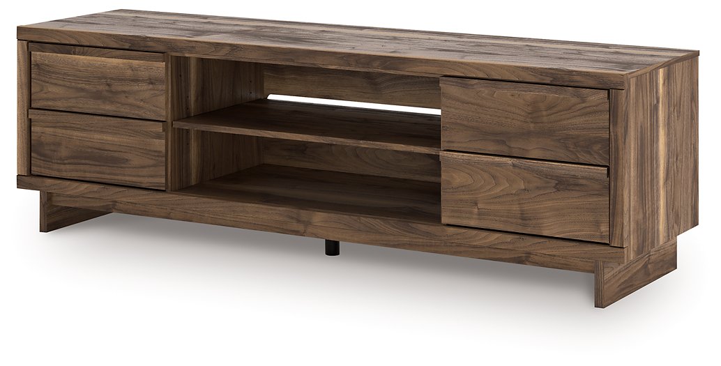 Zadilyn 72" TV Stand with Electric Fireplace - Golden Home Furniture 