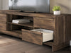 Zadilyn 72" TV Stand with Electric Fireplace - Golden Home Furniture 