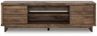 Zadilyn 72" TV Stand with Electric Fireplace - Golden Home Furniture 