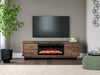 Zadilyn 72" TV Stand with Electric Fireplace - Golden Home Furniture 