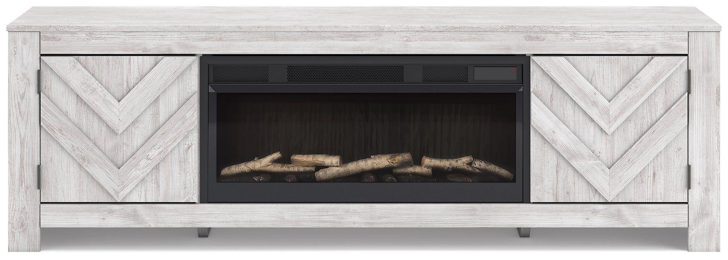 Cayboni 71" TV Stand with Electric Fireplace - Golden Home Furniture (Columbus, OH) - Multi Location