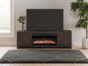Cayboni 71" TV Stand with Electric Fireplace - Golden Home Furniture (Columbus, OH) - Multi Location