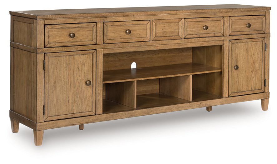 Sharlance 81" TV Stand - Golden Home Furniture 