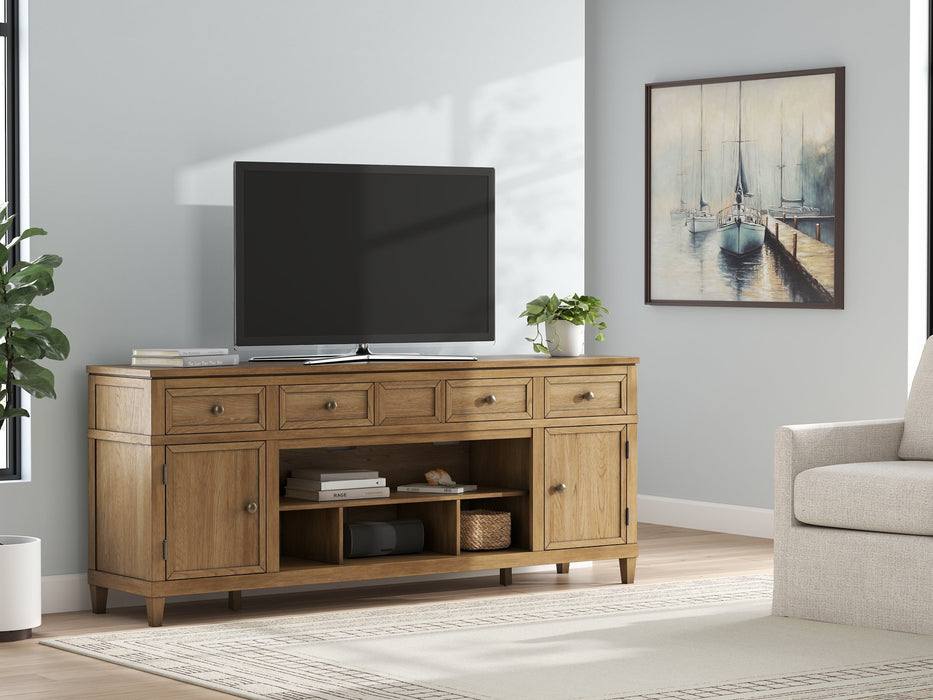 Sharlance 81" TV Stand - Golden Home Furniture 