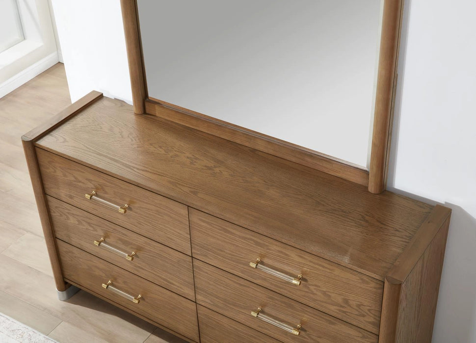 King Bed Frame - Dresser - Mirror - Chest - Nightstand
