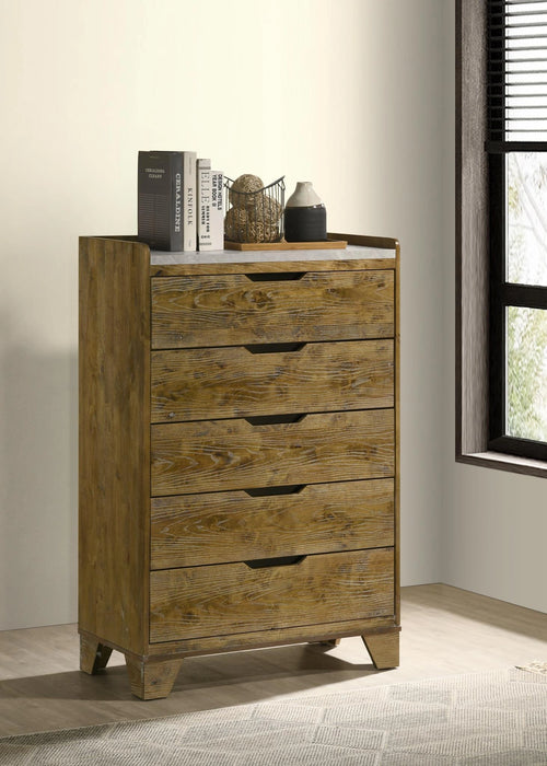 Light Aspen Oak Dresser