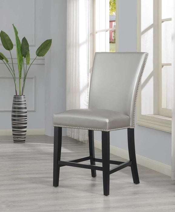 Blue Velvet Counter Chair (Price Per Chair/Moq 2)