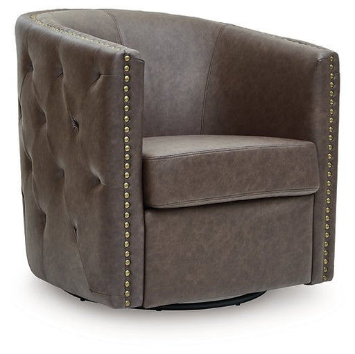 Brentlow Swivel Accent Chair - Golden Home Furniture (Columbus, OH) - Multi Location