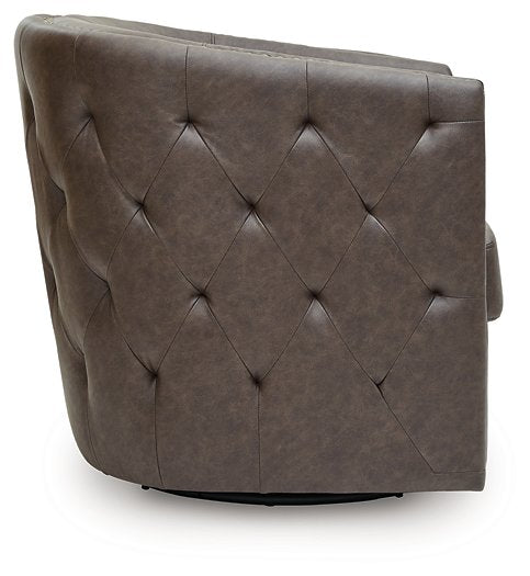 Brentlow Swivel Accent Chair - Golden Home Furniture (Columbus, OH) - Multi Location
