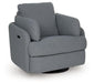 Alainmont Next-Gen Nuvella Swivel Power Recliner - Golden Home Furniture (Columbus, OH) - Multi Location