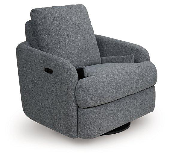 Alainmont Next-Gen Nuvella Swivel Power Recliner - Golden Home Furniture (Columbus, OH) - Multi Location