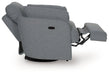 Alainmont Next-Gen Nuvella Swivel Power Recliner - Golden Home Furniture (Columbus, OH) - Multi Location