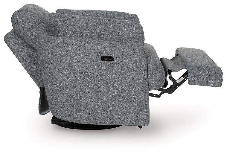 Alainmont Next-Gen Nuvella Swivel Power Recliner - Golden Home Furniture (Columbus, OH) - Multi Location