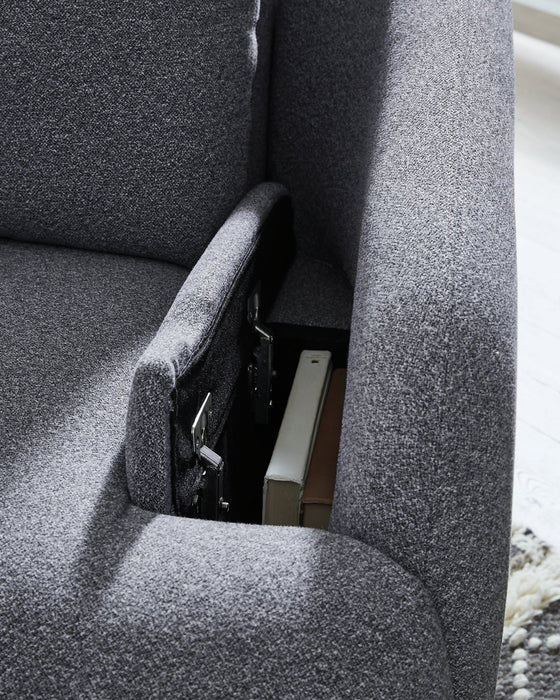 Alainmont Next-Gen Nuvella Swivel Power Recliner - Golden Home Furniture (Columbus, OH) - Multi Location