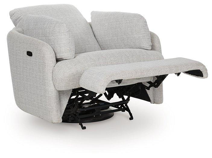 Alainmont Next-Gen Nuvella Swivel Power Recliner - Golden Home Furniture (Columbus, OH) - Multi Location