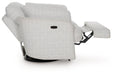 Alainmont Next-Gen Nuvella Swivel Power Recliner - Golden Home Furniture (Columbus, OH) - Multi Location