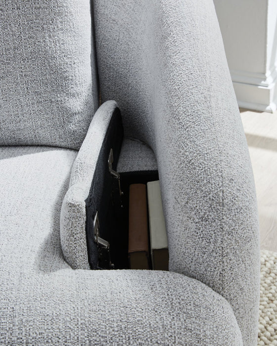 Alainmont Next-Gen Nuvella Swivel Power Recliner - Golden Home Furniture (Columbus, OH) - Multi Location