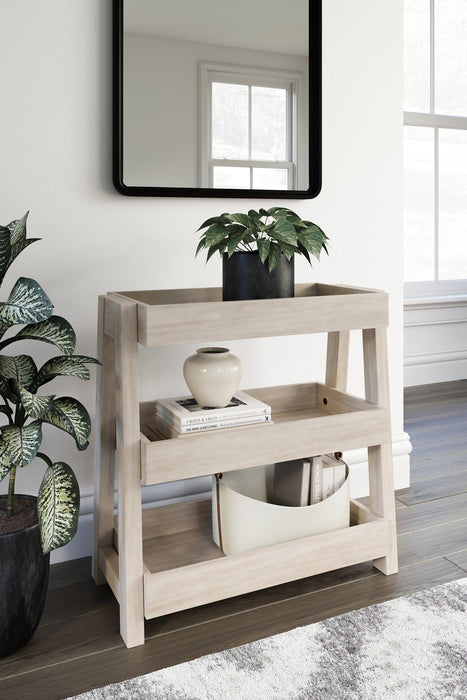 Blariden Shelf Accent Table - Golden Home Furniture (Columbus, OH) - Multi Location