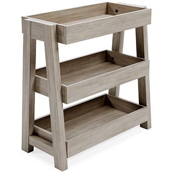 Blariden Shelf Accent Table - Golden Home Furniture (Columbus, OH) - Multi Location