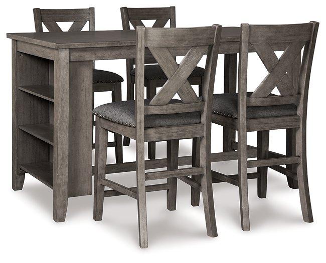 Caitbrook Counter Height Dining Set - Golden Home Furniture (Columbus, OH) - Multi Location