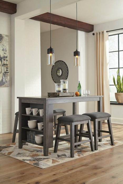 Caitbrook Counter Height Dining Set - Golden Home Furniture (Columbus, OH) - Multi Location
