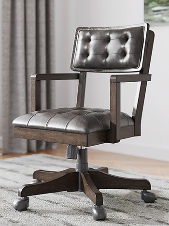 Breckington Home Office Desk Chair - Golden Home Furniture (Columbus, OH) - Multi Location
