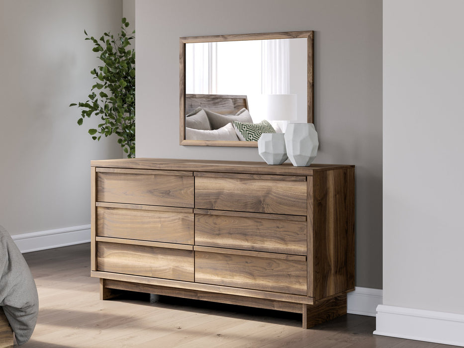 Chirason Dresser and Mirror - Golden Home Furniture (Columbus, OH) - Multi Location