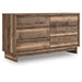 Chirason Dresser and Mirror - Golden Home Furniture (Columbus, OH) - Multi Location