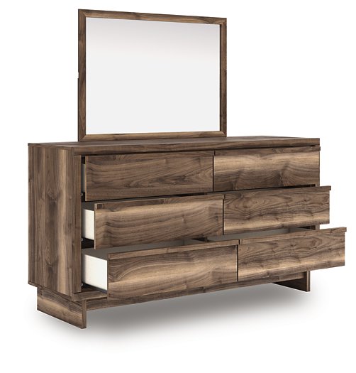Chirason Dresser and Mirror - Golden Home Furniture (Columbus, OH) - Multi Location