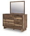 Chirason Dresser and Mirror - Golden Home Furniture (Columbus, OH) - Multi Location